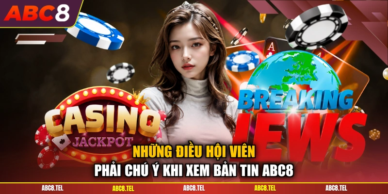 Những điều hội viên phải chú ý khi xem bản tin ABC8