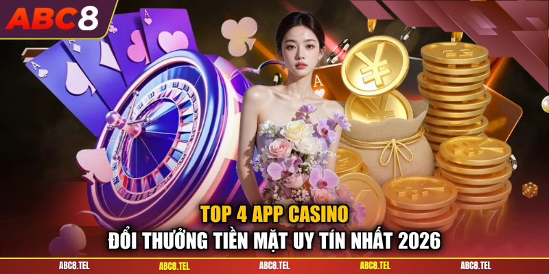 Top 4 App Casino Đổi Thưởng Tiền Mặt Uy Tín Nhất 2026
