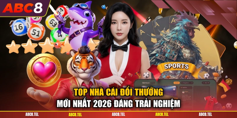 Top Nhà Cái Đổi Thưởng Mới Nhất 2026 Đáng Trải Nghiệm